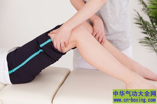 拍腿部