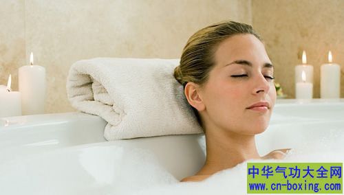 热衷于泡澡