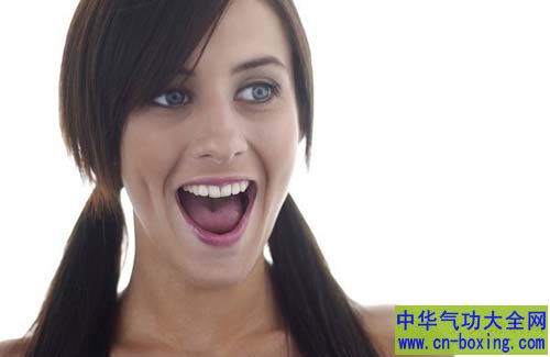 张合嘴巴