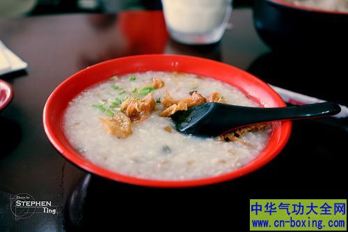 猪肝鸡蛋粥