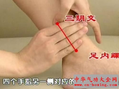 三阴交穴：养肝护肝效果佳