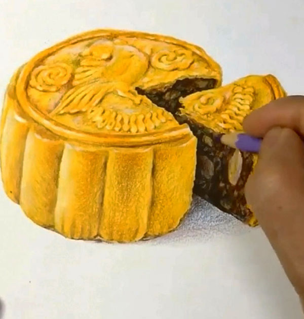 彩绘画图片